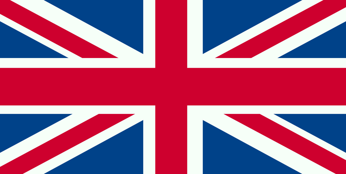 United Kingdom Flag Cutout